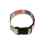 Colorful Cute Easter Eggs Pattern Print Dog Collar