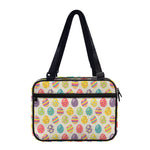 Colorful Cute Easter Eggs Pattern Print Double Strap Bible Bag
