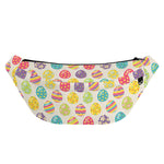 Colorful Cute Easter Eggs Pattern Print Fanny Pack