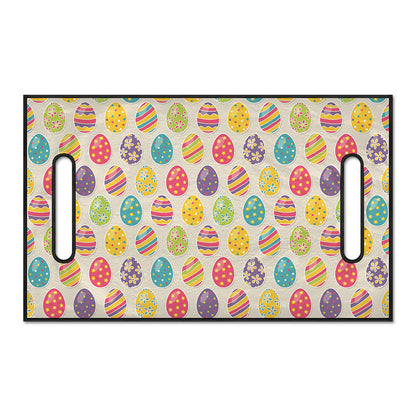 Colorful Cute Easter Eggs Pattern Print Golf Cart Seat Cover