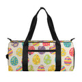Colorful Cute Easter Eggs Pattern Print Gym Bag