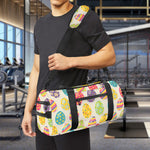 Colorful Cute Easter Eggs Pattern Print Gym Bag