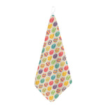 Colorful Cute Easter Eggs Pattern Print Hand Towel