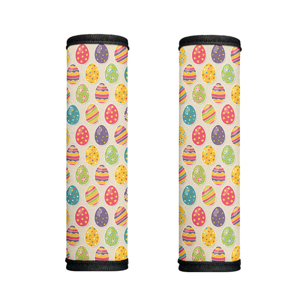 Colorful Cute Easter Eggs Pattern Print Handle Covers