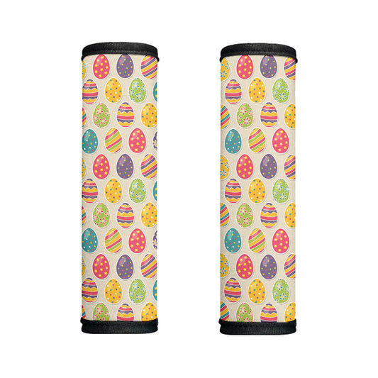 Colorful Cute Easter Eggs Pattern Print Handle Covers