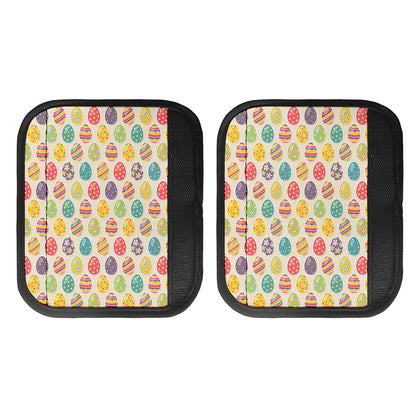 Colorful Cute Easter Eggs Pattern Print Handle Covers