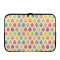 Colorful Cute Easter Eggs Pattern Print Laptop Sleeve