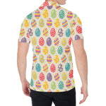 Colorful Cute Easter Eggs Pattern Print Men's Shirt