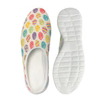 Colorful Cute Easter Eggs Pattern Print Mesh Casual Shoes