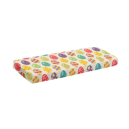 Colorful Cute Easter Eggs Pattern Print Piano Keyboard Cover