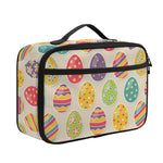 Colorful Cute Easter Eggs Pattern Print Portable Lunch Bag