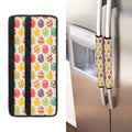 Colorful Cute Easter Eggs Pattern Print Refrigerator Handle Covers