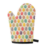 Colorful Cute Easter Eggs Pattern Print Single Oven Mitt