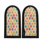 Colorful Cute Easter Eggs Pattern Print Skillet Handle Cover