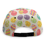 Colorful Cute Easter Eggs Pattern Print Snapback Cap