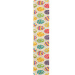 Colorful Cute Easter Eggs Pattern Print Table Runner