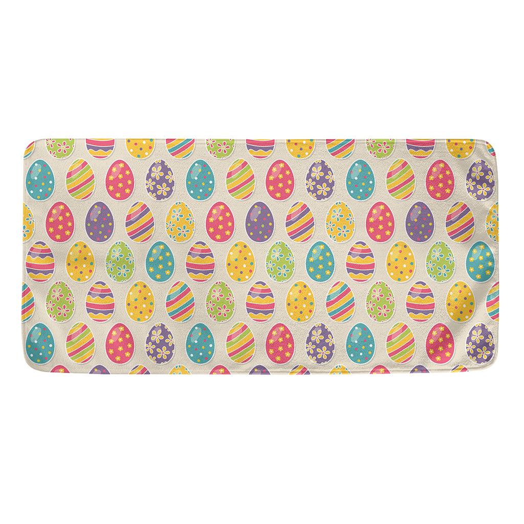 Colorful Cute Easter Eggs Pattern Print Towel
