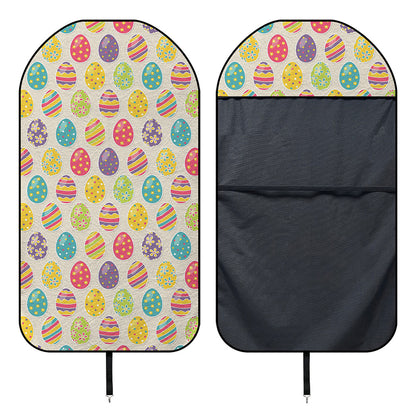 Colorful Cute Easter Eggs Pattern Print Waterproof Car Seat Cover