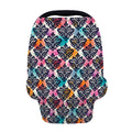 Colorful Damask Pattern Print Baby Seat Cover
