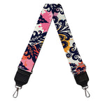 Colorful Damask Pattern Print Bag Strap