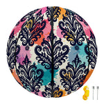 Colorful Damask Pattern Print Basketball