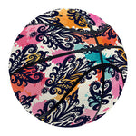 Colorful Damask Pattern Print Basketball