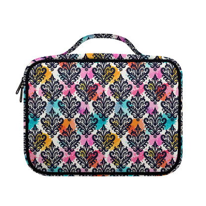Colorful Damask Pattern Print Briefcase Bible Bag