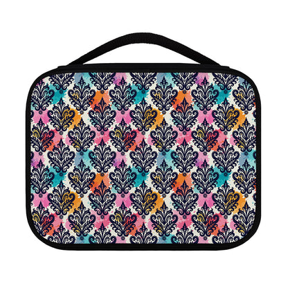 Colorful Damask Pattern Print Classic Bible Case