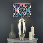 Colorful Damask Pattern Print Drum Lamp Shade