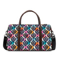 Colorful Damask Pattern Print Duffel Bag