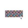 Colorful Damask Pattern Print Extended Mouse Pad