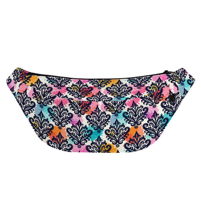 Colorful Damask Pattern Print Fanny Pack