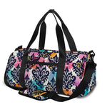 Colorful Damask Pattern Print Gym Bag