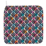 Colorful Damask Pattern Print Hand Towel