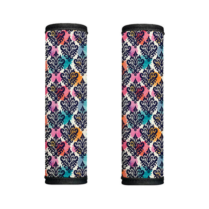 Colorful Damask Pattern Print Handle Covers