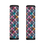Colorful Damask Pattern Print Handle Covers