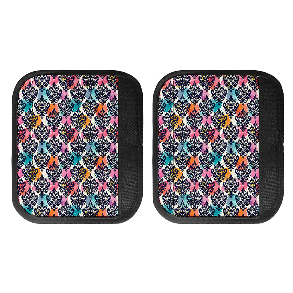 Colorful Damask Pattern Print Handle Covers