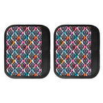 Colorful Damask Pattern Print Handle Covers