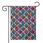 Colorful Damask Pattern Print House Flag