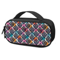 Colorful Damask Pattern Print Portable Cooler Travel Case
