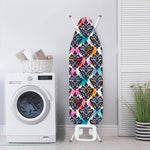 Colorful Damask Pattern Print Ironing Board Cover