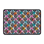 Colorful Damask Pattern Print Kitchen Mat
