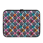 Colorful Damask Pattern Print Laptop Sleeve