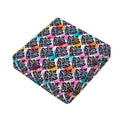 Colorful Damask Pattern Print Outdoor Seat Cushion Cover