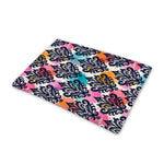 Colorful Damask Pattern Print Pet Cooling Mat Cover