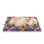 Colorful Damask Pattern Print Pet Cooling Mat Cover