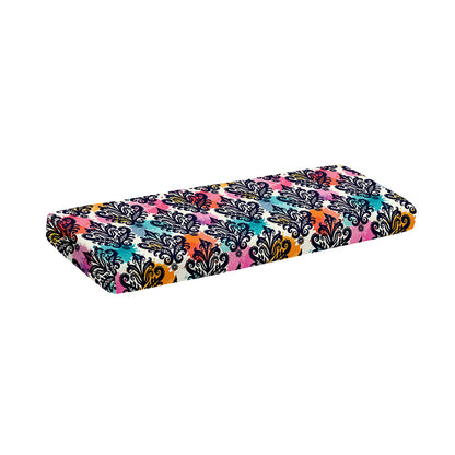 Colorful Damask Pattern Print Piano Keyboard Cover