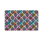 Colorful Damask Pattern Print Polyester Flag
