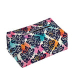 Colorful Damask Pattern Print Rectangle Tissue Box Cover