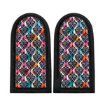 Colorful Damask Pattern Print Skillet Handle Cover